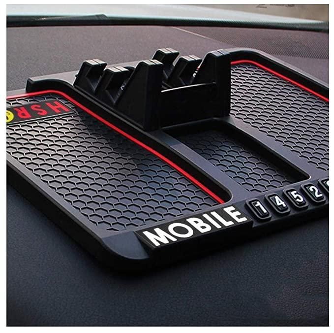 Car Accessories Multifunction Phone & GPS Holder with Anti-Slip Silicone Pad