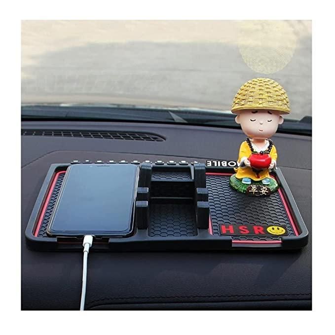 Car Accessories Multifunction Phone & GPS Holder with Anti-Slip Silicone Pad