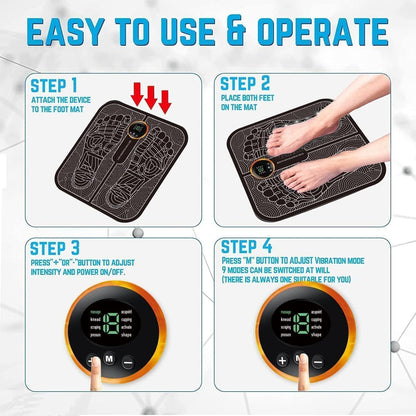 Foot Massage Pain Reliever Wireless Electric Massage Machine