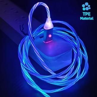 RGB Cable Light C-Type for Charging and Data Transfer – Pack of 1