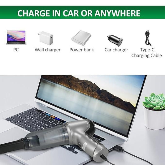 Wireless Mini Vacuum Cleaner – Portable Handheld Cleaner