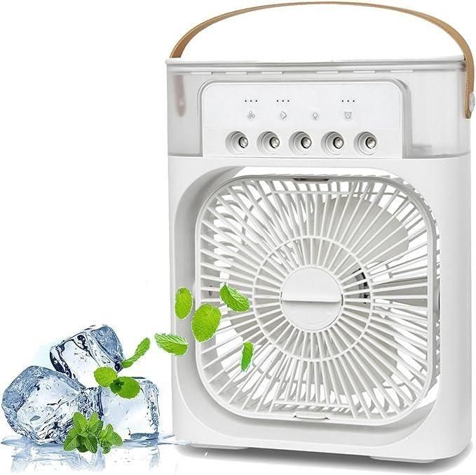 Fan Air Cooler USB Electric Fan With Humidifier