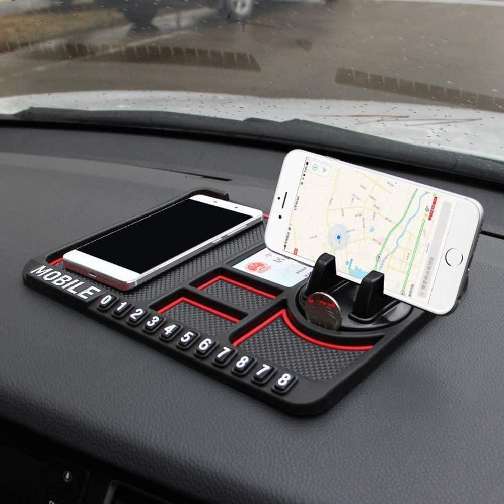Car Accessories Multifunction Phone & GPS Holder with Anti-Slip Silicone Pad