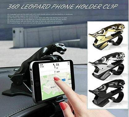Jaguar Design HUD Car Mobile Phone Holder