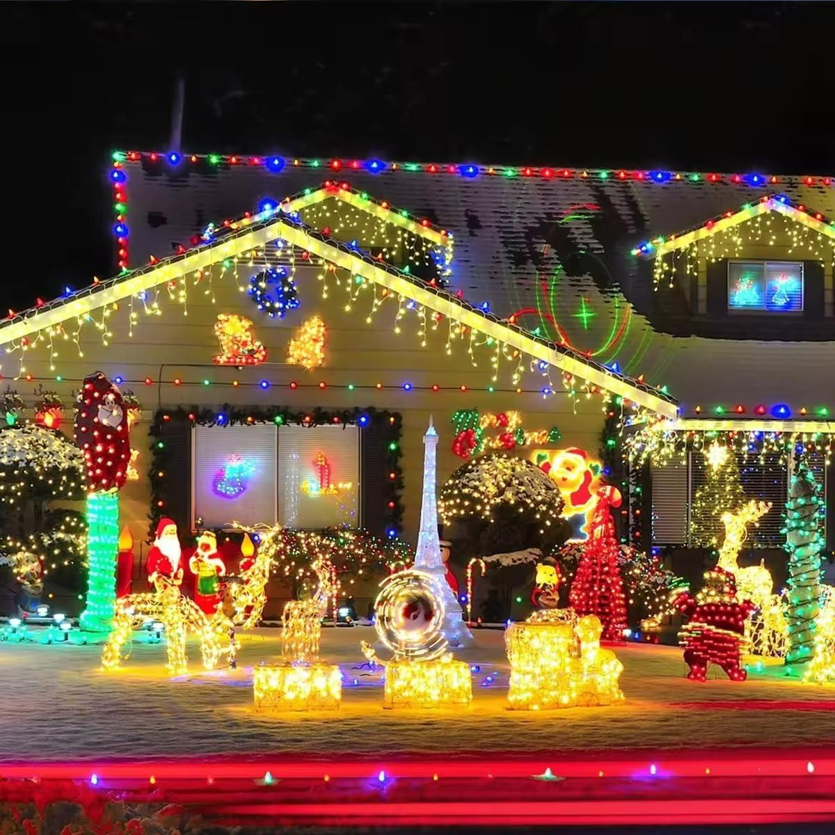 100 LED RGB Multicolor String Lights – 10 m USB Powered