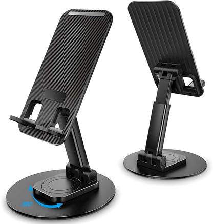 Mobile Phone Stand – 360° Rotation with Adjustable Height & Angle