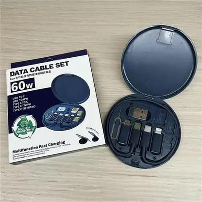 Fast Charging Travel Cable Set